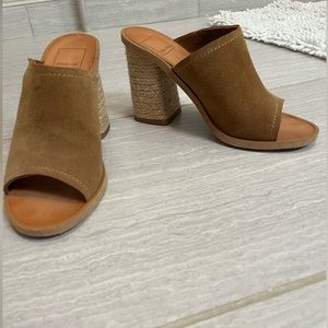 Dolce Vita suede mules